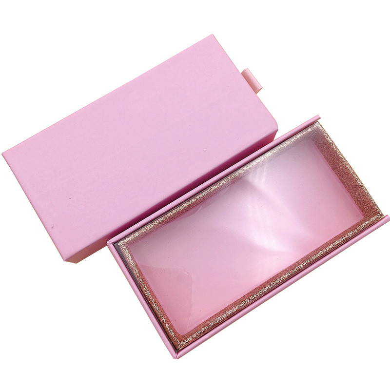 Drivworld NEW Wholesale Square False Eyelash Packaging Box Fake 3d Mink eyelashes Boxes Faux Cils lash strip Case Empty