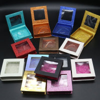 Drivworld NEW Wholesale 2022 False Eyelash Packaging Box Fake 3d Mink eyelashes Boxes Faux Cils lash strip Case Empty