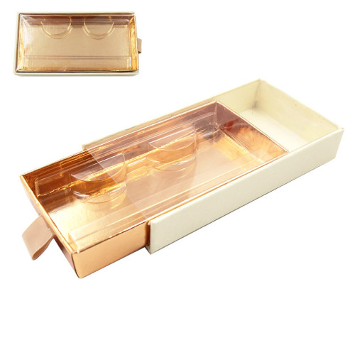 Drivworld NEW Wholesale Square False Eyelash Packaging Box Fake 3d Mink eyelashes Boxes Faux Cils lash strip Case Empty