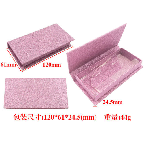 2021 NEW Wholesale Square False Eyelash Packaging Box Fake 3d Mink eyelashes Boxes Faux Cils lash strip Case Empty