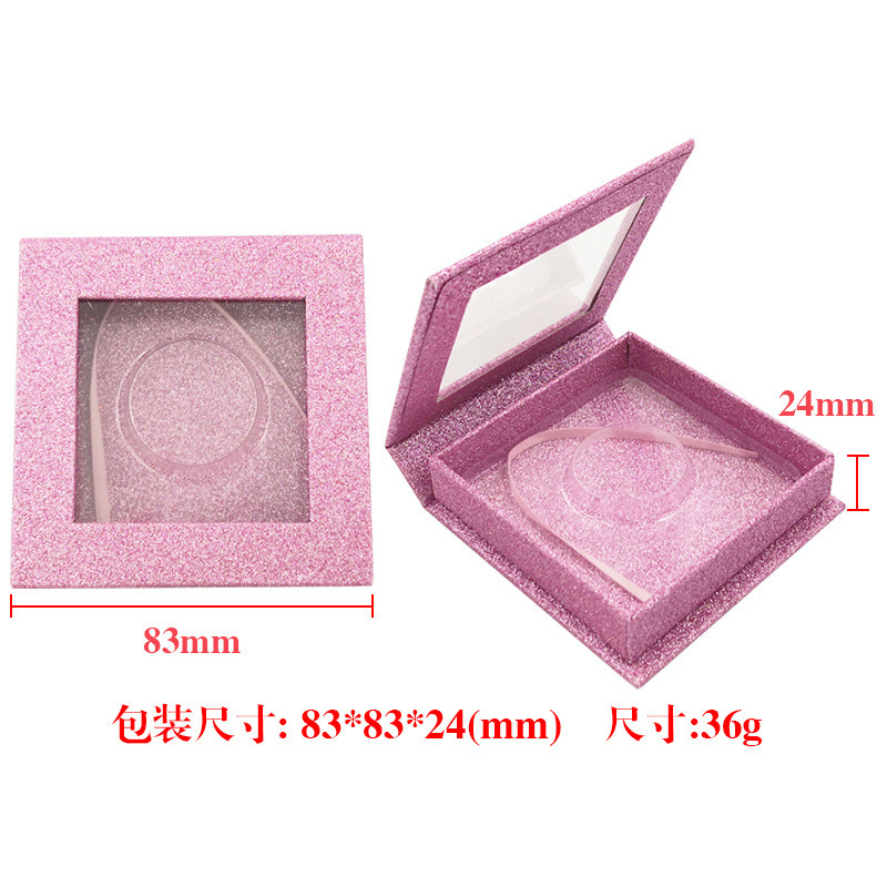 Drivworld NEW Wholesale 2022 False Eyelash Packaging Box Fake 3d Mink eyelashes Boxes Faux Cils lash strip Case Empty