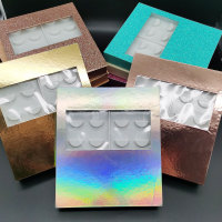 Drivworld NEW Wholesale False Eyelash Packaging Box Fake 3d Mink eyelashes Boxes Faux Cils lash strip Case Empty