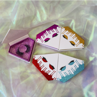 Copy Copy Copy Copy Drivworld NEW Wholesale Square False Eyelash Packaging Box Fake 3d Mink eyelashes Boxes Faux Cils lash strip Case Empty