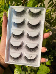 Crazy 5 In One Private Label Eyelash 3D 5D 8D Strip False Natural eye Lashes False Eyelashes Set Faux Mink Lashes