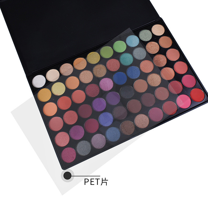 Drivworld Europe and the United States cross-border makeup 60-color high-gloss eye shadow waterproof easy to color studio makeup artist professional eye shadow tray hot sale