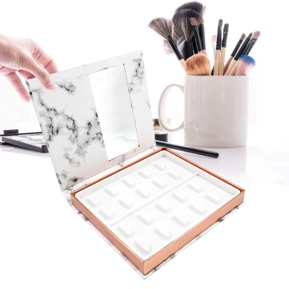 Portable Lash Book Storage Eyelashes Case Lahses Holder Container Organizer Lahses Holder Container with Clear Window