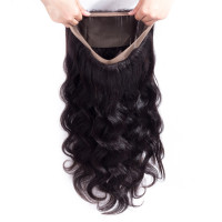 body wave Human Hair 360 Lace Frontal Closure lace frontal