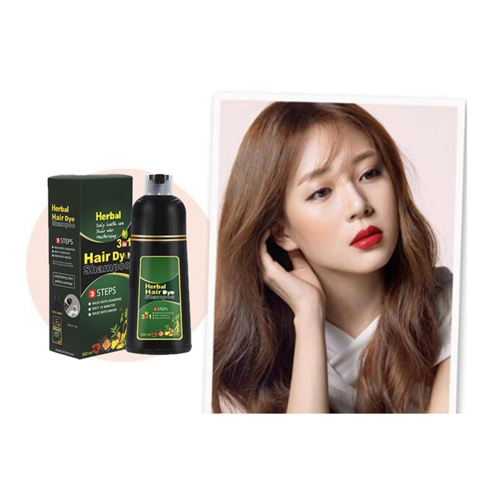 Herbal Hair Dye Shampoo Natural Non-Scalp Hair Care Multi-Color Hair Dye for Men and Women SK88