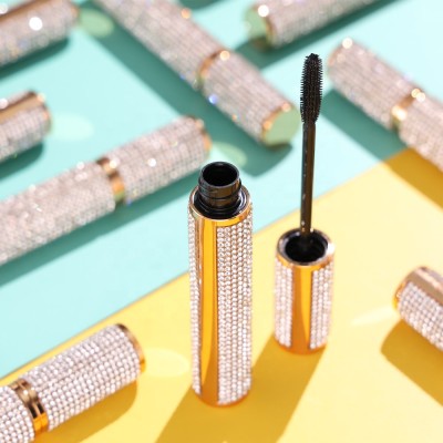 Diamond Eye Lash Mascara 4d Fiber  Waterproof Rimel Maskara Eyelash Makeup Cosmetic Curling Lengthening Diamond mascara Buy one
