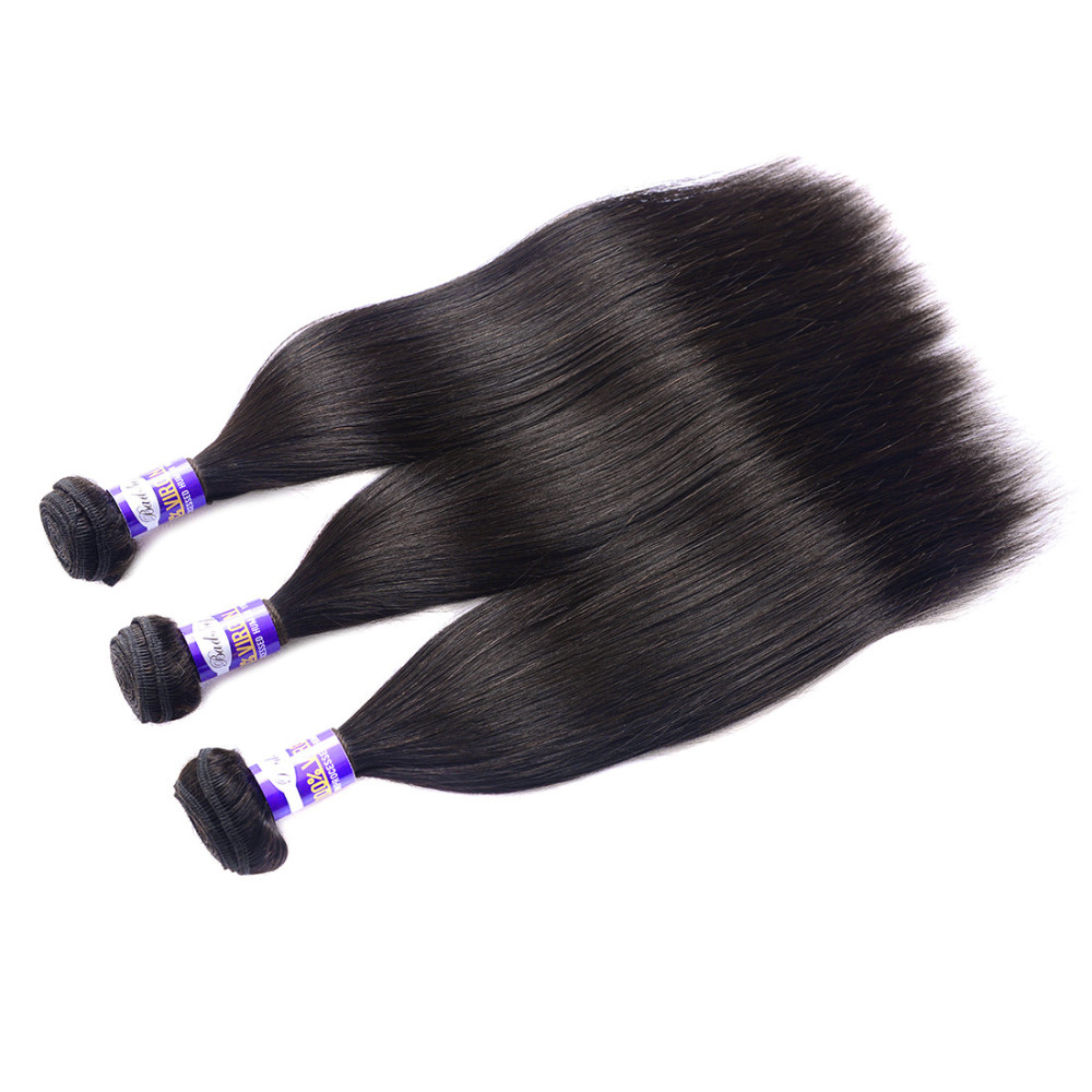 Drivworld 8A Brazilian virgin Straight human hair bundles