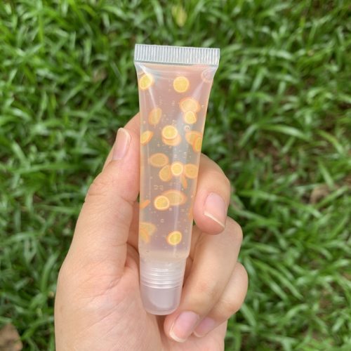 Drivworld Vegan Fruity transparent Lip Gloss cruelty free custom butterfly Lipgloss Private Label