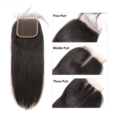 Drivworld Kinky Straight  Lace Closure Maxine Remy Human Hair Closure Italy Yaki Human Hair 4x4 Lace Closure Cheap closure cheveux humain