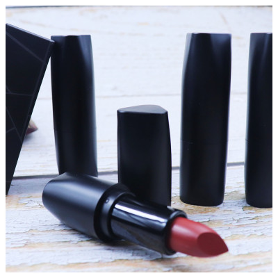 Drivworld Spot 9-color matte velvet lipstick, moisturizing lipstick, black round tube lipstick, neutral without LOGO