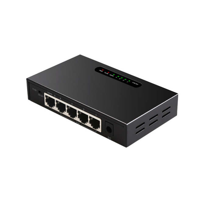 PoE Switch,5-Port 10/100/1000Mbps Unmanaged PoE Switch (4-Port PoE)