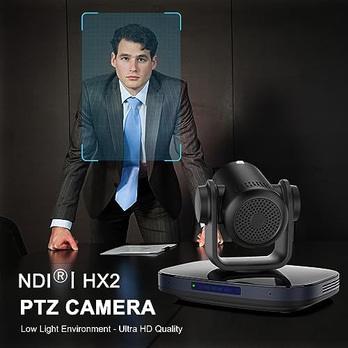 4K NDI PTZ Camera,20X Optical Zoom NDI PTZ Camera,AI Tracking PTZ 4K Camera,3G-SDI,HDMI,USB3.0 and IP Live Streaming Outputs simultaneously,HDMI PTZ Camera for Conference,Church, Events