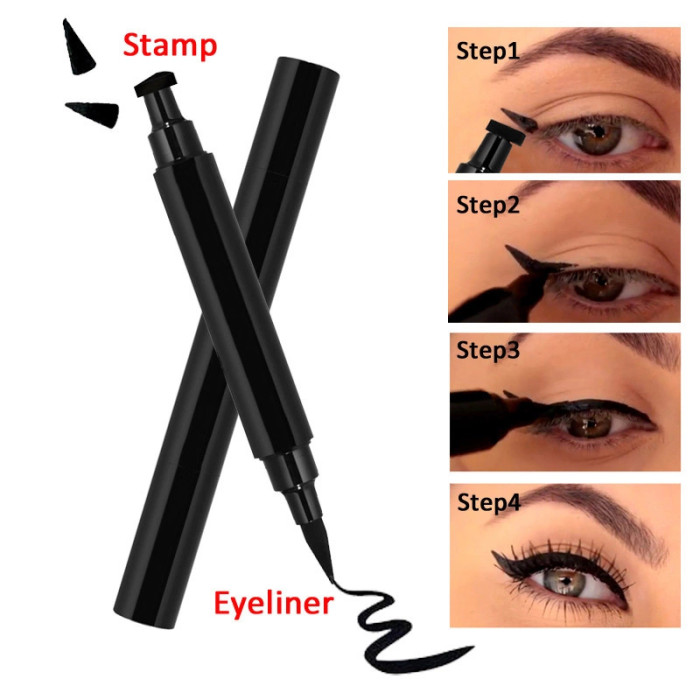 2021 NEW  drivworld Neutral black double-headed seal eyeliner with your own logo