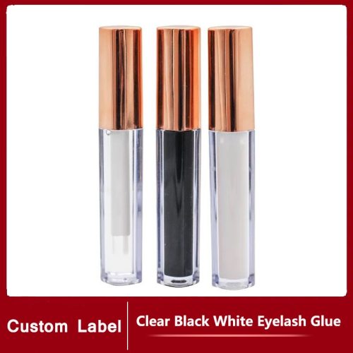 Wholesale Clear/Black/White Eyelash Glue Strong Hold Fast Dry Long-lasting Waterproof Makeup Glue Cosmetics Custom Private Label