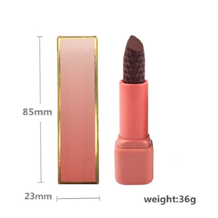 Matte Lipstick Nude Pigment Makeup Long Lasting Waterproof Moist Cosmetics Cruelty free Vegan Custom Private label