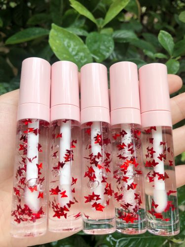 2020 Private Label Custom Waterproof Wholesale Tubes  Clear Moisturizing Shiny Glossy Vendor Natural lip gloss lips cosmetics