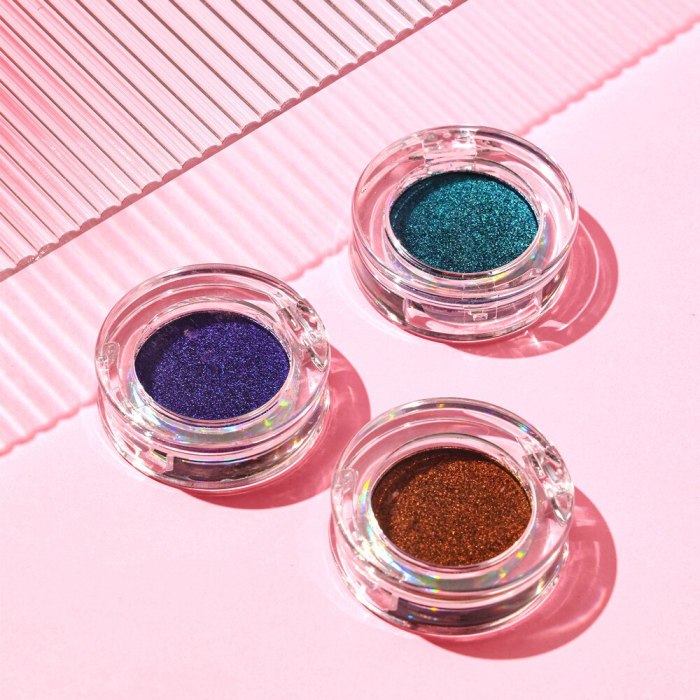 Private label Holographic Makeup High Pigment Loose Powder Eyeshadow Long Lasting Minneral Shimmer Cosmetic Eye Shadow Powder