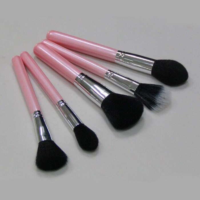 15Pcs High Quality Beauty Cosmetic Brush Set Powder Foundation Blush Eyeshadow Lip Blending Makeup Brush Kit Tool Pink