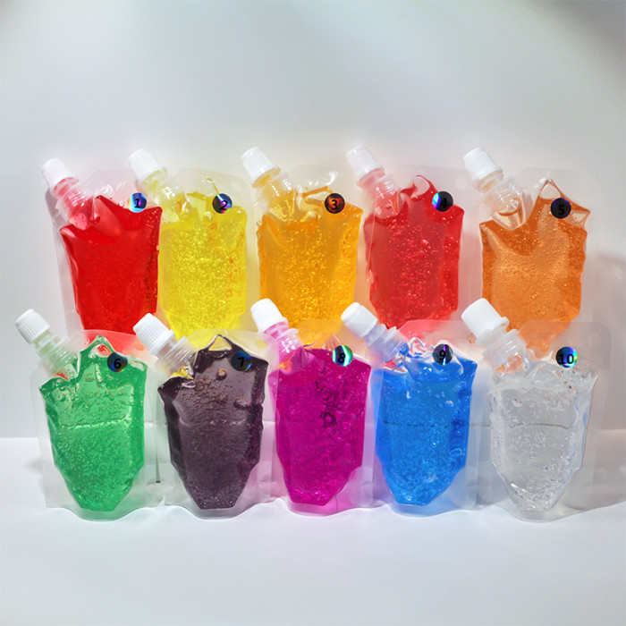 Drivworld One Bag LipGloss Gel Moisturizing Rainbow Fruit Clear Lip Gloss Base Oil for Children Woman