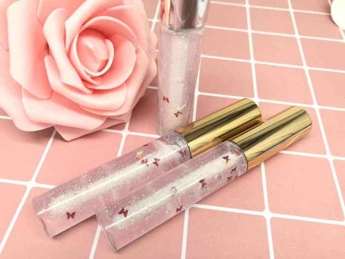 2021 Make Up With Butterflies  Private Label Lip Gloss Vendor For Makeup