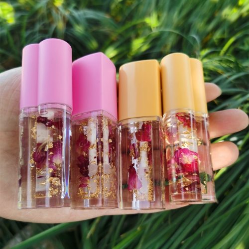Lipgloss Base Private Label Balm Moist Lipstick Fruit Kids Make Your Own Line Oil Coconut Flower Natural Lip Gloss