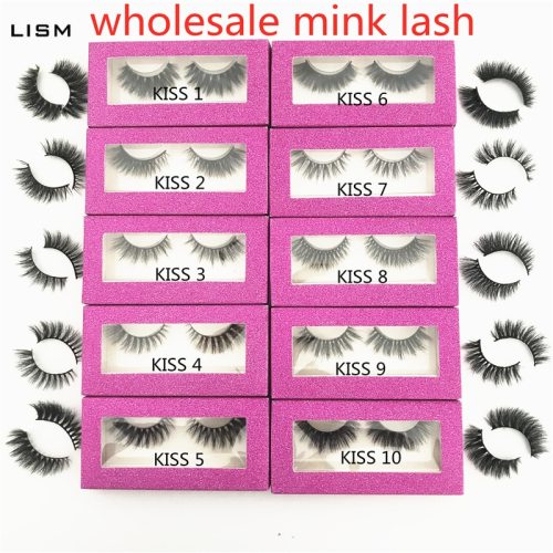 wholesale 3d mink Thick Strip false eyelashes Handmade Dramatic fluffy wispy fake lashes natural long makeup lash extension bulk