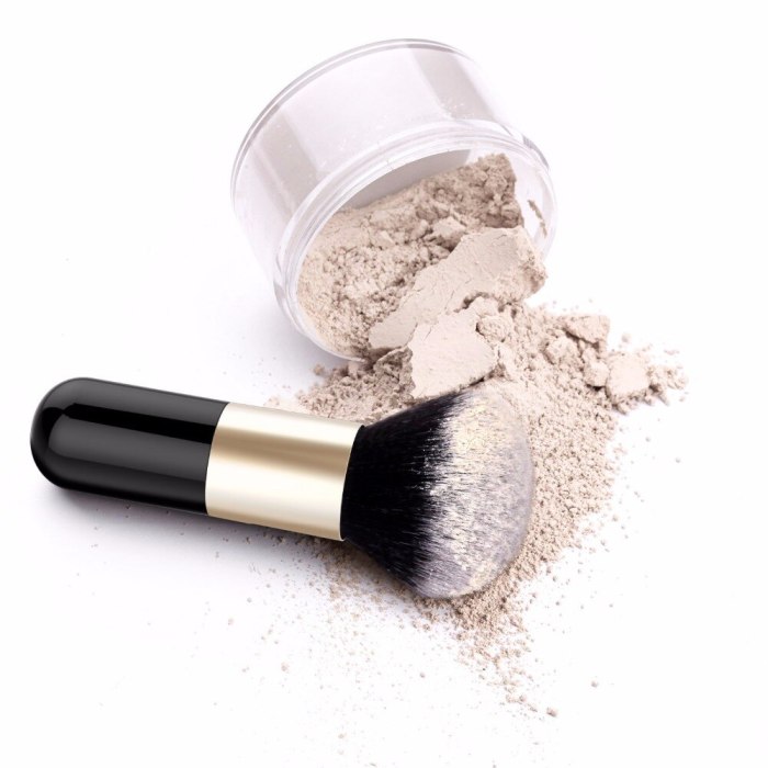UULZZOR Pro Powder Foundation Makeup Brush Single Large Round Head Soft Face Blush Portable Multi-function Cosmetic Beauty Brush