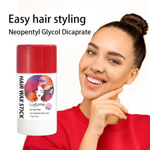 2021 75g Hair Style Wax Stick Moisturizing Hair Finishing Wax Stick Increase Hair Style Not Greasy Hair Shaping Cream Hair Style Tool OEM / LOGO