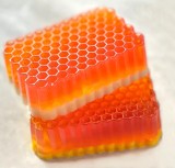 ORGANIC RAW HONEY Soap Honey Comb Soap bar Natural Glycerin Olive Oil Honey soap Sea Buckthorn Oil OEM / private label