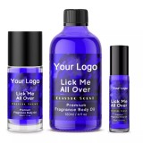 Drivworld 2022 Lick Me All Over Perfume Oil, from 0.33oz Roll On - 4oz Glass Bottle by WagsMarket with Your logo / Private label