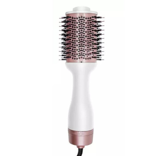 6 in1 Hot Air Hair Negative Ion Straighten Curl Styling Dryer Comb Blower Brush