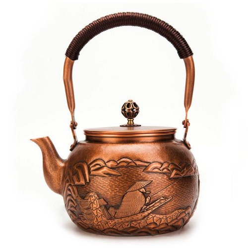 China vintage copper teapot 1100ml