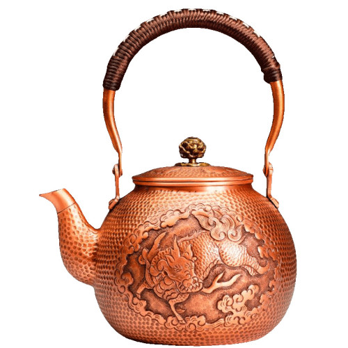 China vintage copper teapot 1250ml