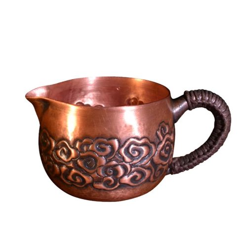 China vintage copper Fair cup 290ml