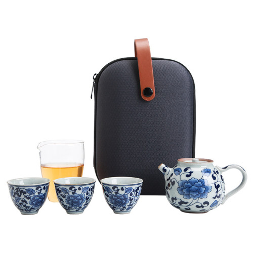 Chinese Kung Fu Tea Pot and Cups Sets for Travel
