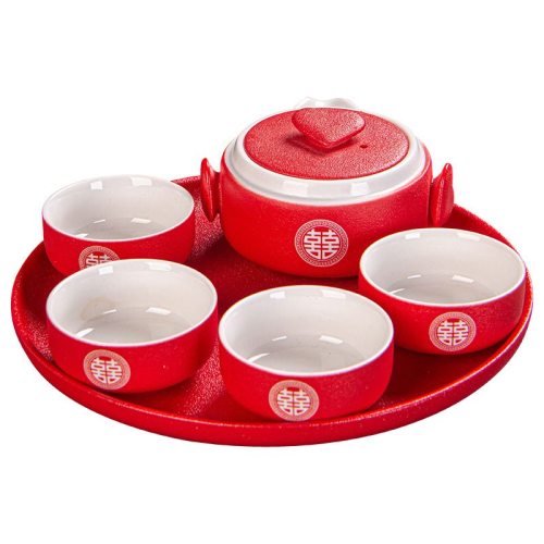 Chinese Kung Fu Tea Bowl and Cups Sets for marry