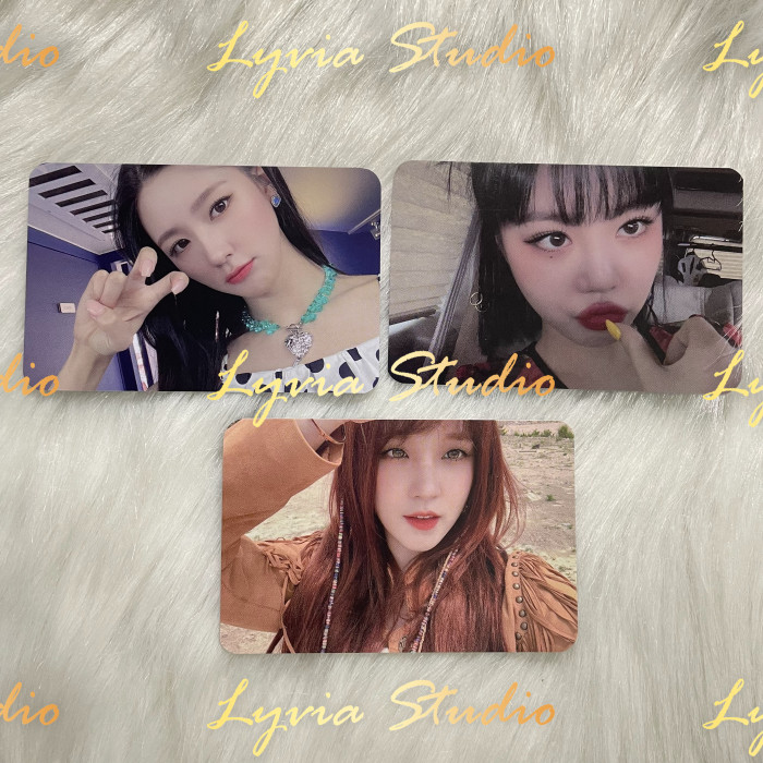 (G)I-DLE DUMDI DUMDI Fansign Pre-order Benefit Photocard