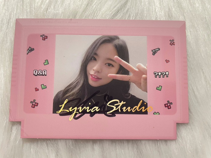 Cherry Bullet LINLIN Signed album/fansign photocard