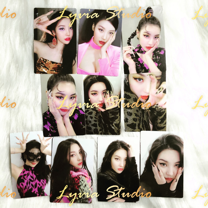 SUNMI TAIL Weverse official MD Photocard set
