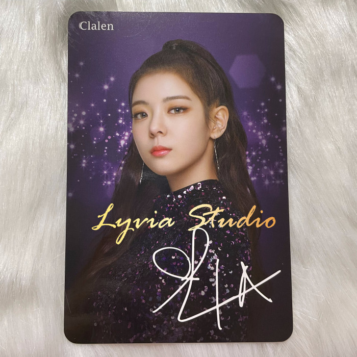 ITZY Clalen Postcard