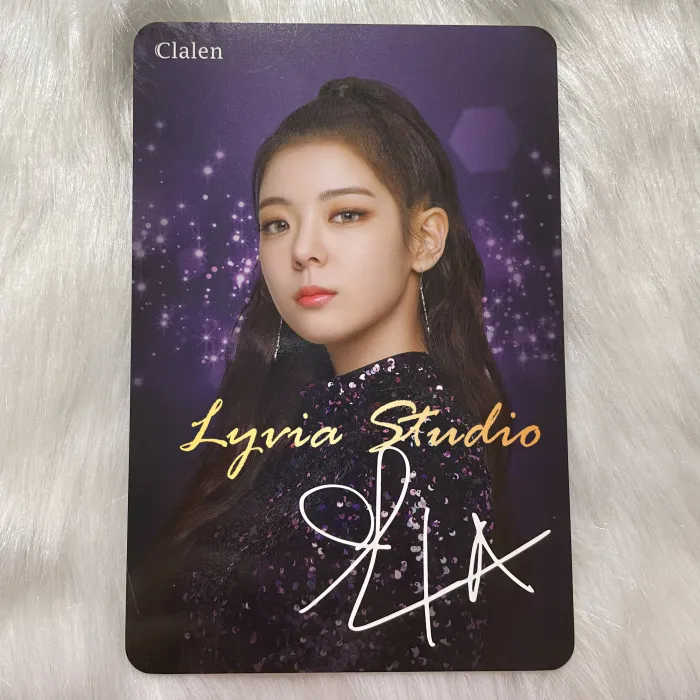 ITZY Clalen Postcard