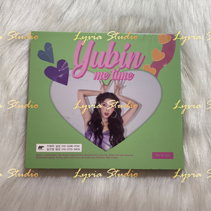 YUBIN ME TIME Signed Promo Digital Album