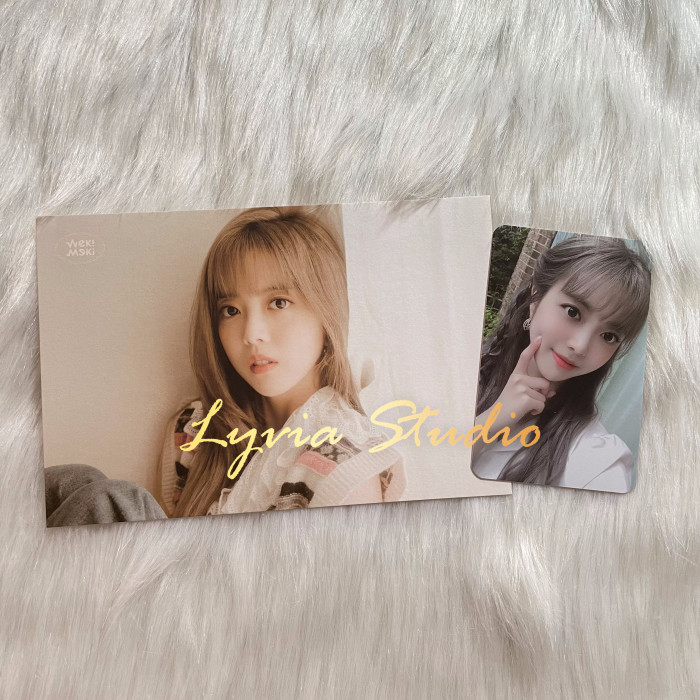 WEKIMEKI Calendar Photocard and Postcard set