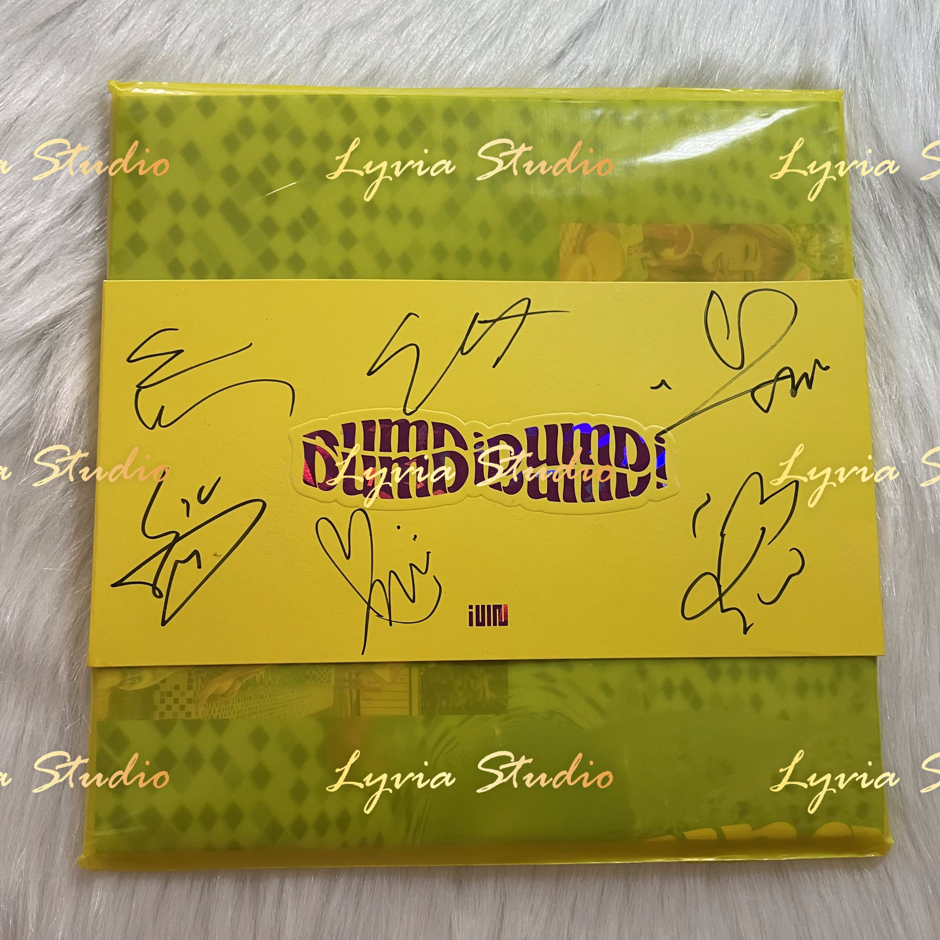 G)I-DLE DUMDI DUMDI DAY VER. Signed Promo Album(Photocards