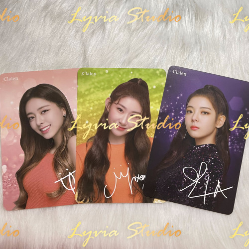 ITZY Clalen Postcard