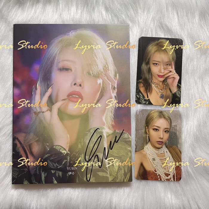 YUBIN Perfume Signed Promo Album(Photocards included)
