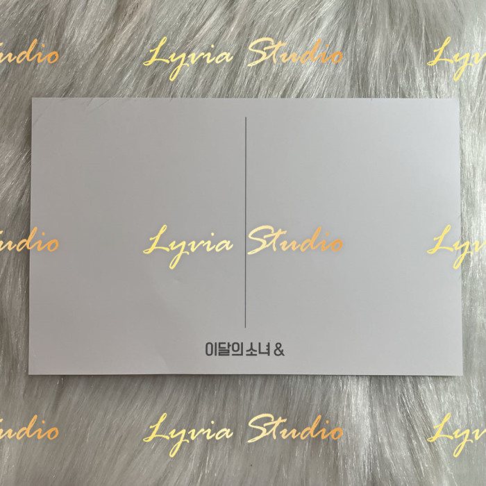LOONA & Apple Music Offline Fansign Winner Postcard